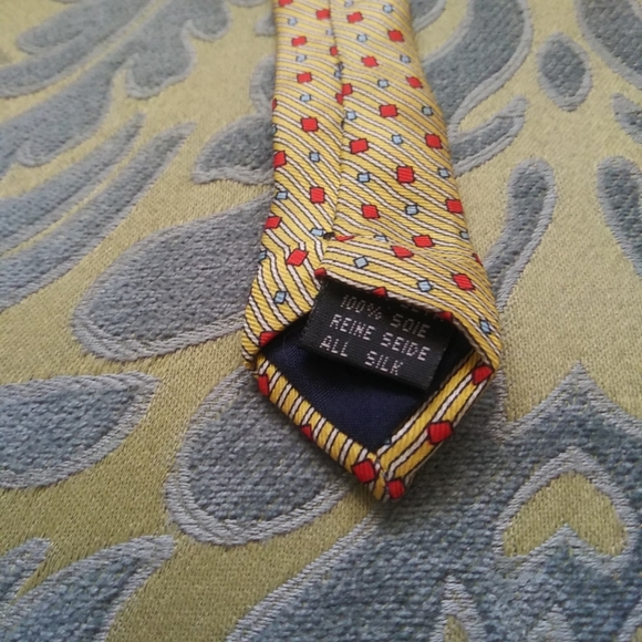 Goldion Men's Necktie Pure Silk Handmade 60" - Picture 6 of 6